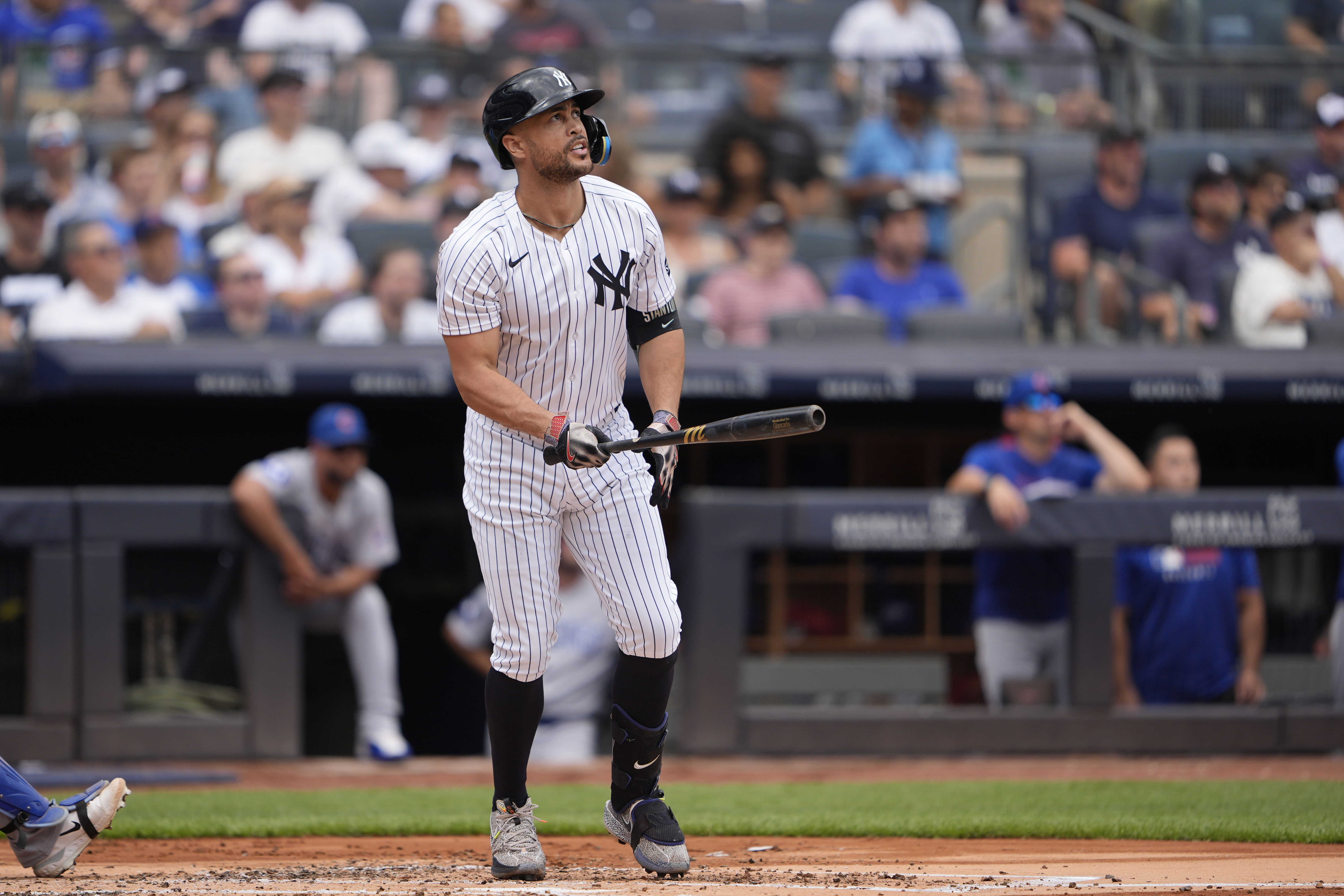 Giancarlo Stanton looks dialed in for a moonshot moment (Credits: IMAGN)